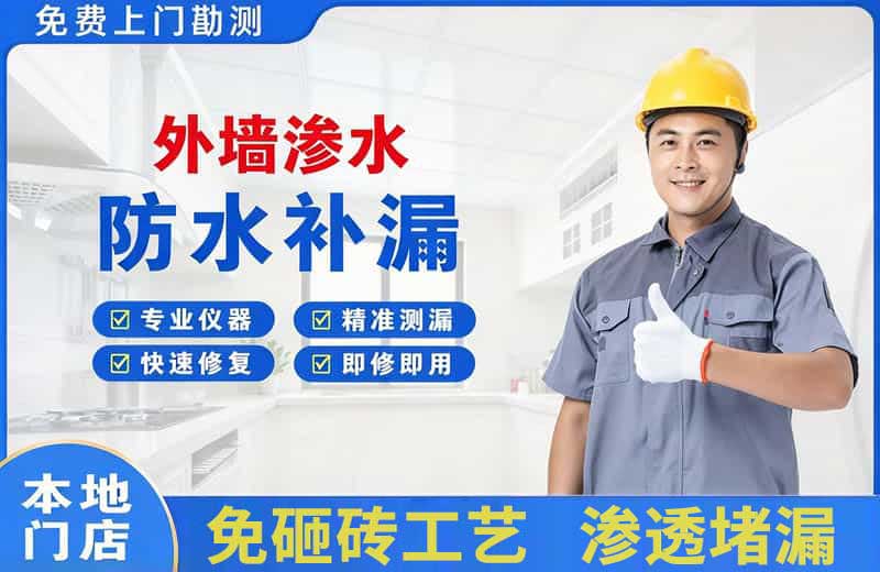 南湖外墙渗水维修
